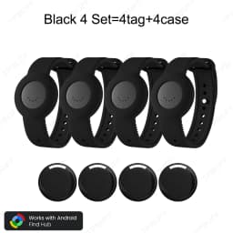 Android Smart Location Tracker Bracelet for Iphone Google Find My App Waterproof GPS Kid Elderly Finder Precise Positioning Tag