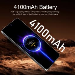 IVMI Global Vision 17Pro Max Smartphone Android 12 6GB RAM 128GB ROM 6.99 Inch Phone 16+20MP 4G Network Mobile Phones