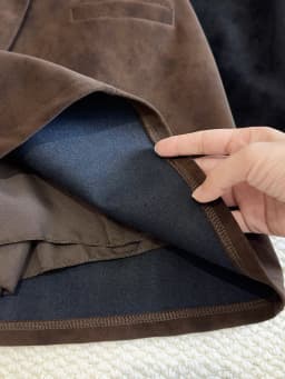 2026 Retro Vintage High Waist Wrap Mini Suede Skirt for Women Autumn Winter Solid A-line Korean Bodycon Casual Sheath Skirts Y2k