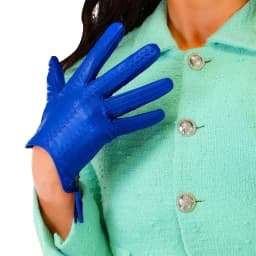 Women's Warm Driving GLOVES Black Real Leather Short Winter GLOVES Tassel Zipper Wristlet Touchscreen Genuine Goatskin Leather