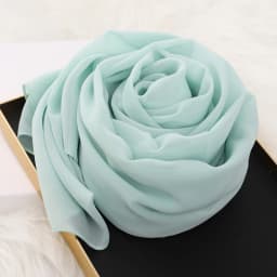 2025 Muslim Hijab Scarf With Zipper Plain Bubble Chiffon Ready to Wear Veiled Hijab Wrap Solid Shawls Headscarf Turban Ramadan