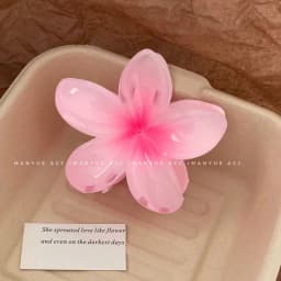 Elegant Gradient Hair Clips Flower Hair Claws Big Size Fashion Head Wear Hairpin for Women Girls Crab Barrette Hair Accessories