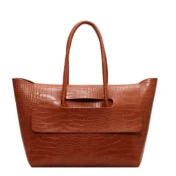 Luxury Crocodile Pattern Women Handbag With Short Handle Shoulder Bag 2026 New Designer Bag Large Capacity Travel Bag Trend Tote