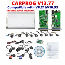 Online Carprog V8.21 Keygen Full Adapter Car Prog V8.21/13.77 For Airbag/Radio/Dash/IMMO/ECU Programmer Auto Repair Tool