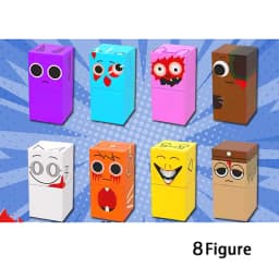 Rhythm Magnetic Cube Box Magnetic Building Blocks Sprunki Set Model Sensory Puzzle Building Children's Educational Toy STEM Gift