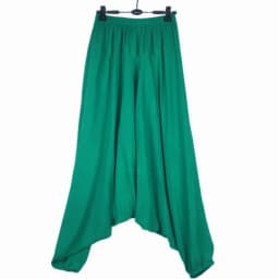 2026 Spring Women Casual Loose Harem Pants Solid Elastic Waist Summer Wide Leg Pants Plus Size Cotton Linen Trousers 4XL 5XL