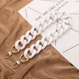 1PC 40/60cm Acrylic Handbag Chains Shoulder Bag Strap DIY purse Chain Resin Chains Handles Belt Parts Bag Accessories