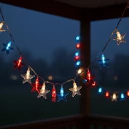 Colorful Stars Fairy Lights Battery Mode String Lamps for Christmas Outdoor Lamp Garden Bedroom Room Wedding Party Decoration