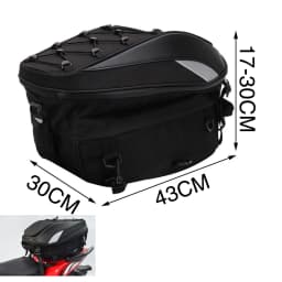 Waterproof Motorcycle Tail Bag High Capacity Multifunction Backpack Seat Bag Universal For YAMAHA KTM Dirt Pit Bike Ebike Parts