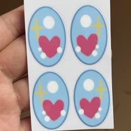 38cm Mokoko Eye Stickers For Labu Eye Makeup Color False Eyelash Customization Gorgeous And Exquisite Periphery Stickers