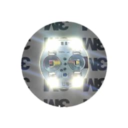 LED Emit Light Coaster Wholesale with Battery Wine Glass Mat Cup Pad Sticker Bottle Drinking Club Bar Party Decor Night Light