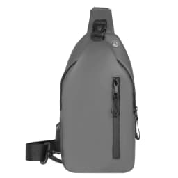 Lightweight Waterproof Anti-Theft Sling Bag Backpack for Men Women, Crossbody Chest Shoulder Bag with Multi-Pockets for Travel H