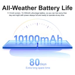 HONOR Pad V9 Global Version 11.5'' 2.8K 144Hz Eye Care Tablet Dimensity 8350 Elite 10100mAh Battery 66W FastCharging Android 15