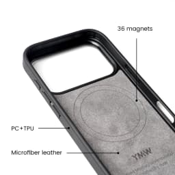 for ALCANTARA Case for iPhone 18 17 16 15 Pro Max Supercar Same Suede Leather Compatible with MagSafe Business Luxury Cover