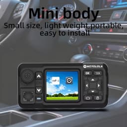 MOTOLOLA (Equipped with a Lifetime Free SIM Card) Global 4G LTE POC Wireless Internet Car Walkie Talkie Global Coverage of 5000