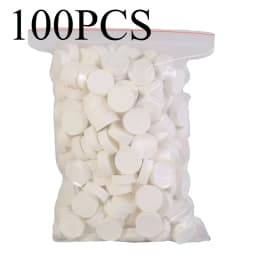 100PCS Compressed Towel Soft Disposable Coin Tissue Portable Mini Compressed Towel Absorbent Travel BBQ Outdoor Camping
