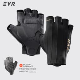 EVR Summer Cycling Gloves PALM Double Arrow Bicycle Short Finger Gloves Full Palm Shock Absorbing MTB Bicycle Pneumatic Gloves