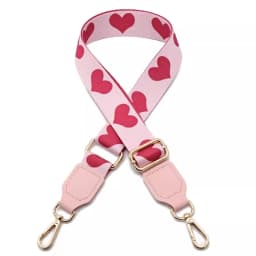 Adjustable Shoulder Strap Messenger Widening Accessories Adjustable Female Bag Heart-Shaped Strap Pink Love Strap Girly Heart