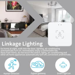 Haozee 24G Zigbee/Wifi Human Presence Detector Smart Human Body PIR Sensor Radar Detector Motion Sensors Support Home Assistant