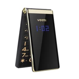 YEEMI M2-C 2024 New 2G for Elderly Mobile Phone Flip Phone 2.8inches Dual Screen Big Letters MP3/MP4 Player Original Cellphone