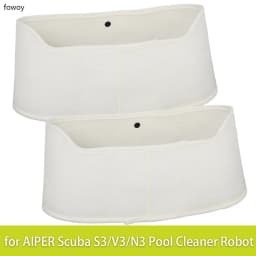 2Piece High-Quality Aiper Submersible S3/V3/N3 Robot Pool Cleaner With Ultra-fine MicroMesh Filter Replacement Filter Element