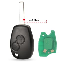 jingyuqin10x 2BTNRemote Car Key For Renault Duster Modus Clio 3 DACIA Logan Sandero 433Mhz PCF7947 PCF7946 pcf7952E Chip