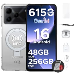DOOGEE Note56 Plus VIP Edition Android 16 Gemini AI "battery 6150 mAh 48 Go RAM (6 + 42) 256 Go ROM Mobile Phone