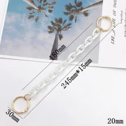 1pcs muticolor string Shoe Decoration Buckle Charms plastic lace Accessories DIY Combination for phone bag child kid unisex gift