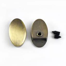 20Pcs 9/12mm Metal Bag Zipper Tail Clip Zippers Cord Stopper Lock Buckles Screw End Plug Clasp Bags Purse DIY Sewing Accessories