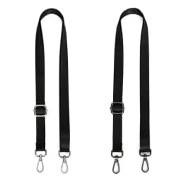 Fashion Black Nylon Shoulder Bag Strap Adjustable Replacement Detachable Belt for Women Men Messenger Bags Handle Handbag Belt