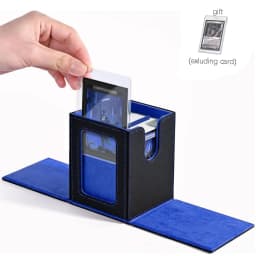 100+ New Card Storage Box TCG MT Board Game Commander Card Carrying Organizer Box Transaction 3 'X4' Double Open Top Box