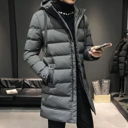 2027 Winter Parkas Men Warm Thick Windproof Jacket Men Quality Hooded Cotton Padded Coat Men Fashion Waterproof Outwear