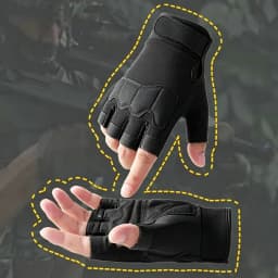 Half finger anti slip gloves advanced gloves suitable for cycling hiking training outdoor sports