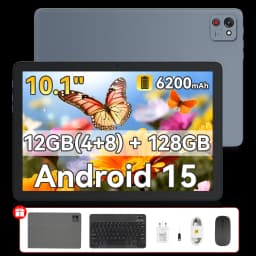 [Ship From UK]Cubot TAB 65 10.1-Inch HD+ 90Hz Screen Tablet Android 15 Octa-Core 12GB(4+8) RAM 128GB ROM 13MP 6200mAh OTG Pad PC