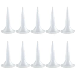 10Pcs Caulking Nozzle Universal Plastic Glue Gun Head Caulking Nozzle Tip Mouth Structural Glue Nozzles Construction Tool Parts