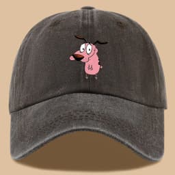 1pc Women's Cute Puppy Printed Baseball Cap with Curved Brim for Outdoor Shading Gift, Casual Headcap Playful Design Adjustable