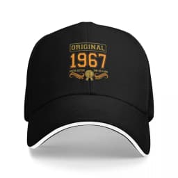 55 years old 55th Birthday Anniversary Best Limited 1967 Baseball Cap Hat Man Luxury New In Hat fishing hat Caps Women Men's