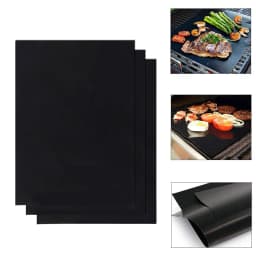 1-20PCS 50×40cm 33×40cm Oven Liners Grill Mat on Stick BBQ Grill Liners Reusable Barbecue Baking Liners Cook Pad Microwave Tool