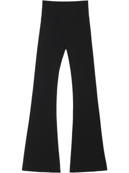 CHIC VEN Women Long Pants Slim New High Waisted Elastic Casual Pant Female Black Flared Trousers Yoga Clothing Autumn 2026