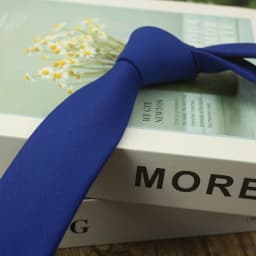 Solid Color Neck Tie Adjustable Cotton Elegant Men's Necktie Retro Color Apparel Accessories Business Suit Accessories