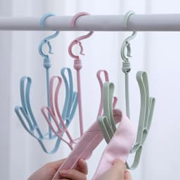 1PC Hanging Shoe Hook Balcony Drying Shoe Rack Dormitory Balcony Hanging Shoe Rack Plastic Storage Rack