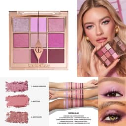 Charlotte Tilbury Eyeshadow Palette Satin-matte, Shimmer and Metallic Finishes Easy-to-use 9-shade CT 2026 Trending Eye Looks