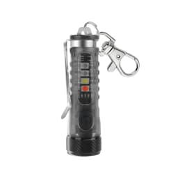 BORUiT MY22 220LM Keychain UV EDC LED Flashlight Type-C Rechargeable Torch Work Light Waterproof Camping Pocket Lantern
