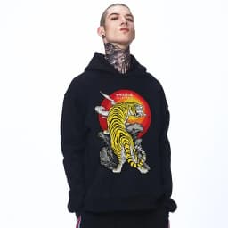 1Pc Tiger Embroidery Applique Iron On Patches For Clothes Jacket DIY Craft Sewing Accessories