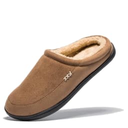 Men Winter Warm Fur Slippers House Non-Slip Soft Shoes Men Comfort Flat Heel Slides Home Indoor Bedroom Zapatillas Casa Mujer
