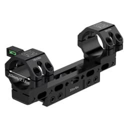WestHunter 100 MOA Compensation Dovetail 11mm Scope Mounts 30mm 34mm Tube Adjustable Length and Angle Sight Rings Bubble Level