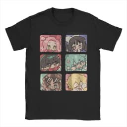 Alien Stage Sua Mizi Ivan Till Anime T Shirt for Men Women Pure Cotton Funny T-Shirts O Neck Tees Short Sleeve Tops Plus Size