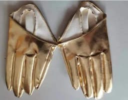 Men Women's Short Design PU Leather Half Palm Motorcycle Gloves Male Female Performance Dancing Gloves R982