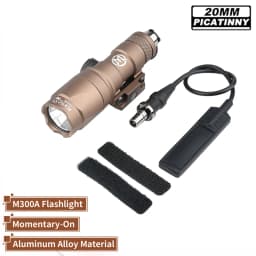 Surefir M300 M600 Flashlight With AXON Dual Function Remote Pressure Switch Fit 20mm Rail Hunting Tactical Airsoft Light