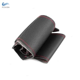 Car Perforated Microfiber Leather Steering Wheel Cover For BMW M Sport G30 G31 G32 G11 G20 G21 X3 G01 X4 G02 X5 G05 G14 G15 G16